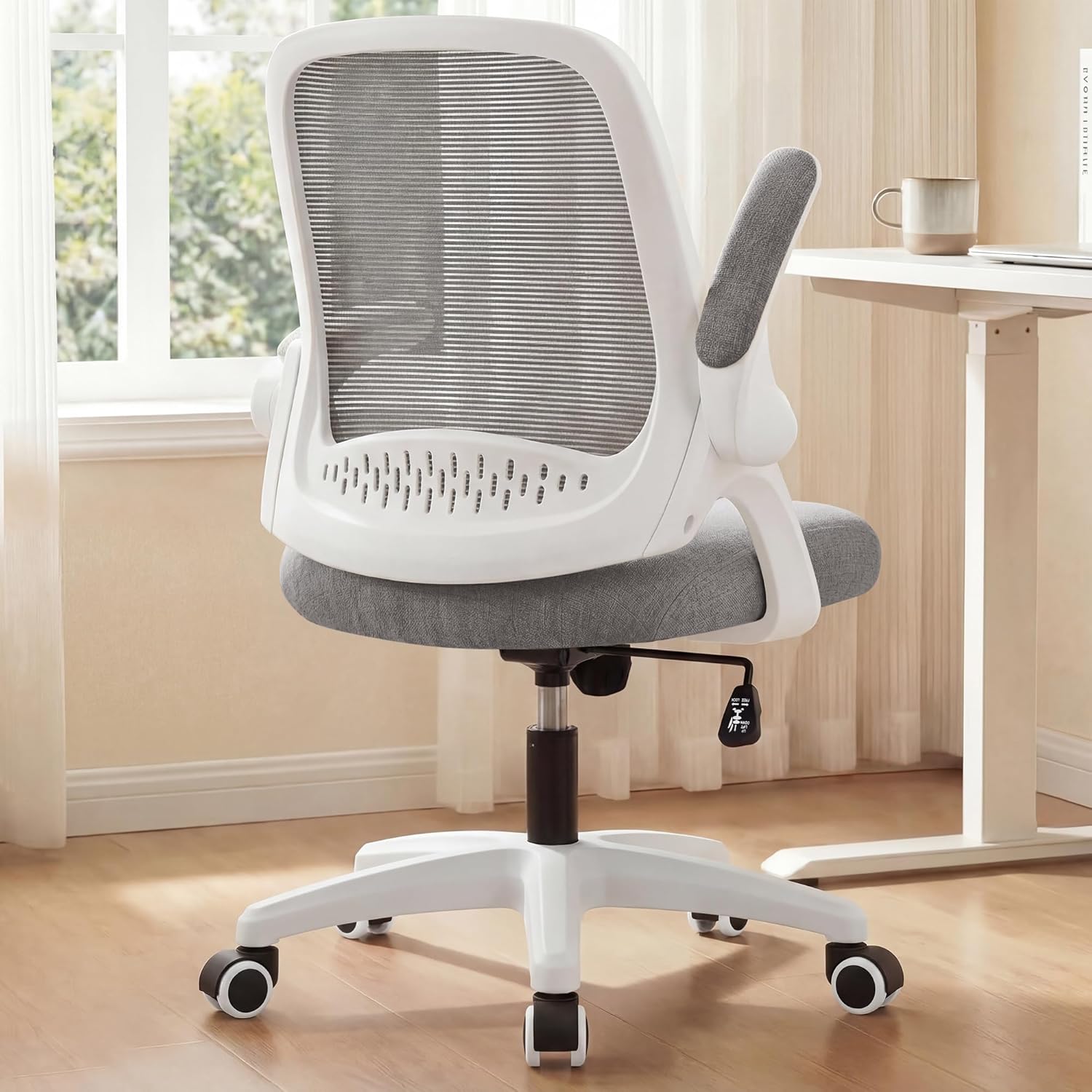 Ergonomic Office Chair - Ergonomische bureaustoel van mesh met lendensteun,