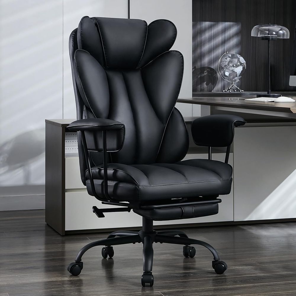 Ergonomic Office Chair - Grote en hoge bureaustoel - brede