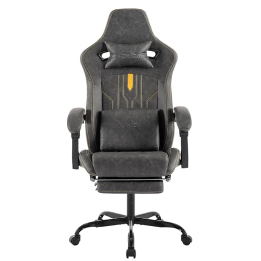 Ergonomic Office Chair - Gamingstoel met voetsteun voor gebruik op