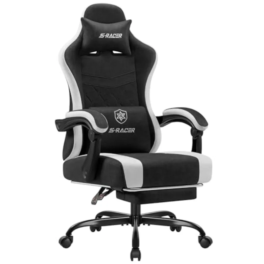 Ergonomic Office Chair - Gamingstoel voor volwassenen met massagefunctie en