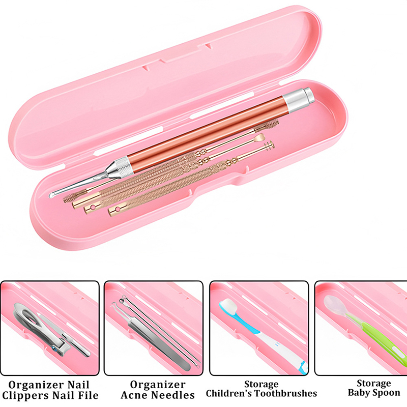 File Cabinet Drawer - 1/8 Stuks Draagbare Rechthoekige Nagelkunst Gereedschap
