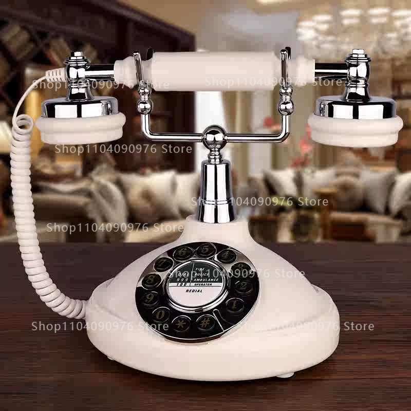 Home Office Phone Number - Europese retro telefoon voor thuiskantoor, vaste