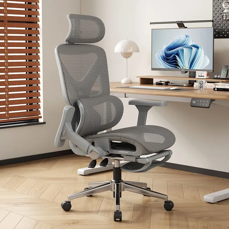 Home Office Ergonomics - Ergonomische computerstoel met lendensteun voor thuiskantoor