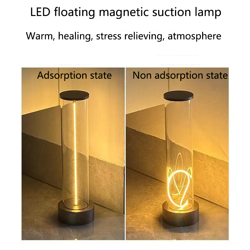 Desk Lamp Led - Draadloze draagbare LED-bureaulamp, oplaadbaar ontwerp, magnetische
