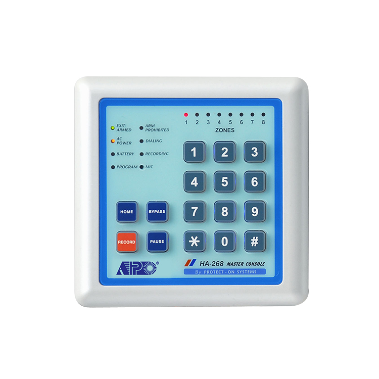 Home Office Phone Number - 8 Zones Huisbeveiliging Alarm Controlepaneel Slim