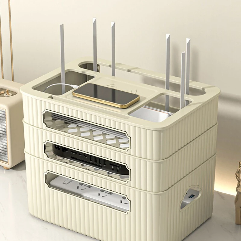 WiFi-router opbergdoos TV-sett - Home Office Box recensie en prijs