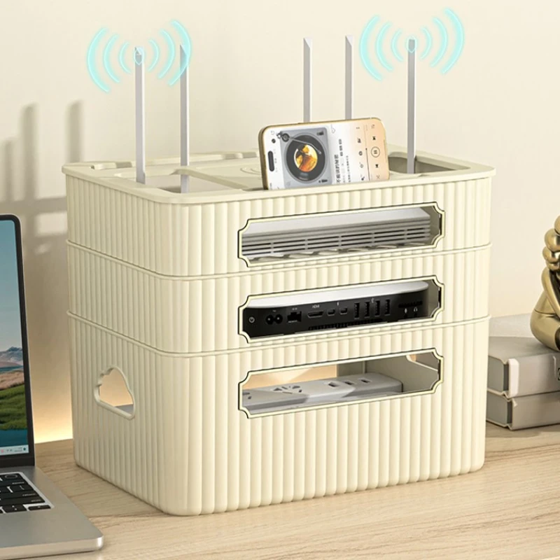 WiFi-router opbergdoos TV-sett - Home Office Box recensie en prijs