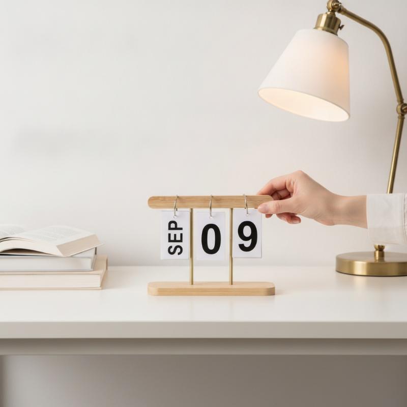 1Pc Herbruikbare Flip Kalender - English Home Office recensie en prijs