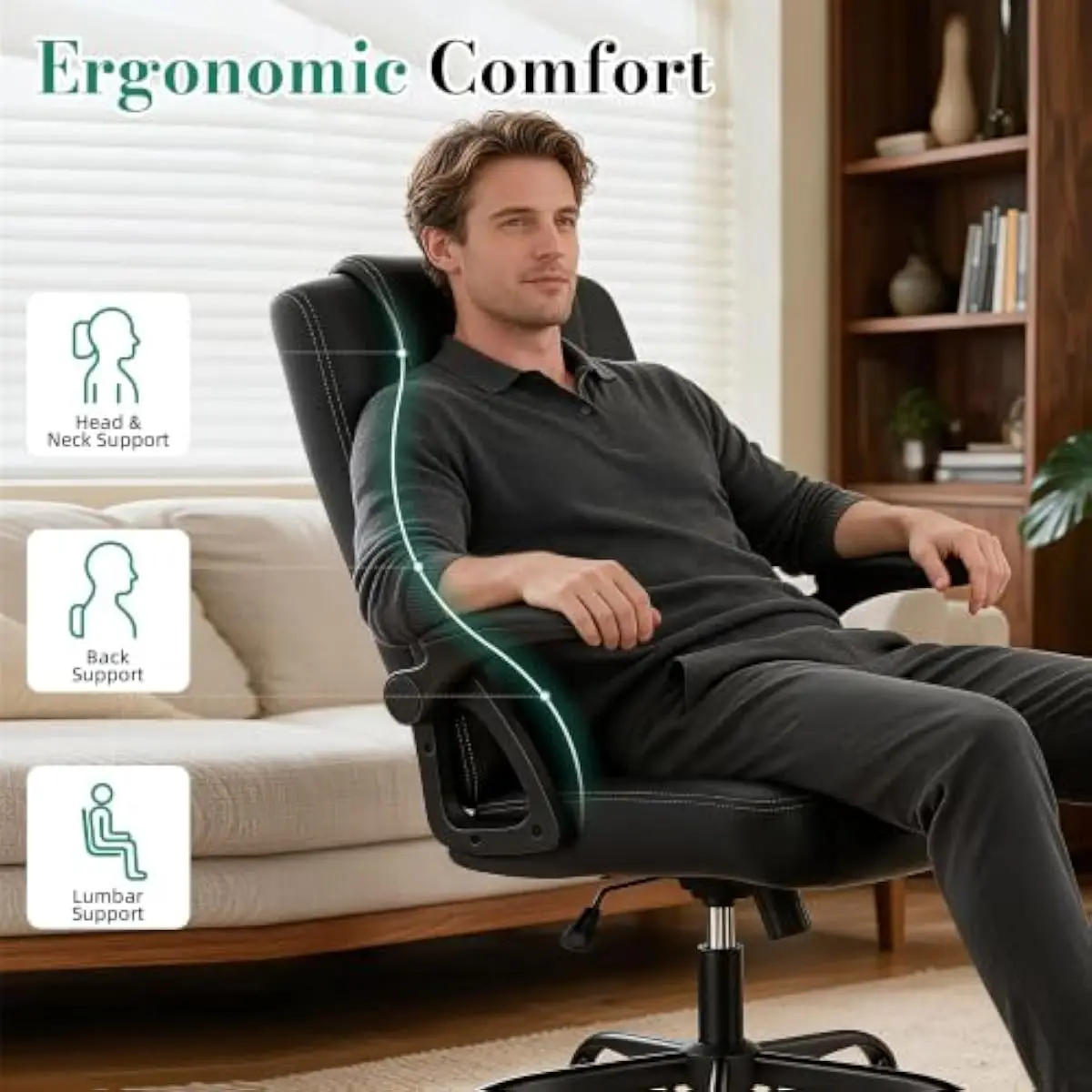Ergonomische bureaustoel voor  - Ergonomic Office Chair recensie en prijs