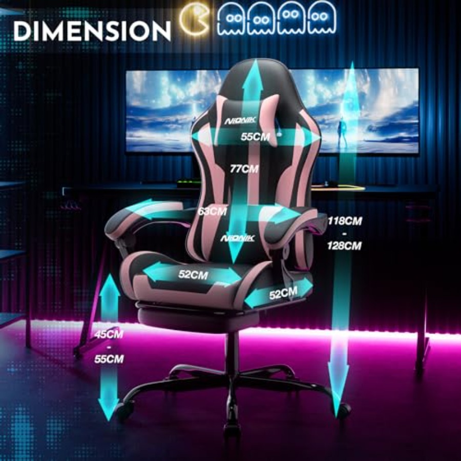 Gamingstoel voor kantoor of ga - Ergonomic Office Chair recensie en prijs
