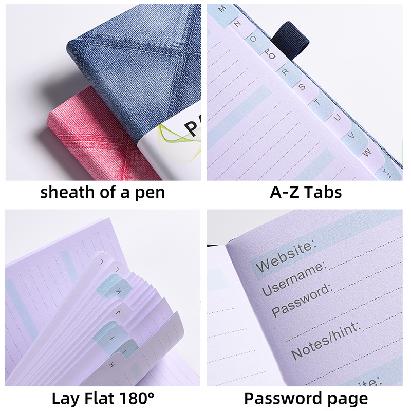 B6 Denim Texture Wachtwoordboe - Home Office Phone Number recensie en prijs