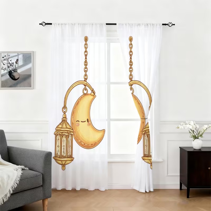 2 STUKS Digitale Print Sheer G - Home Office Lamp recensie en prijs