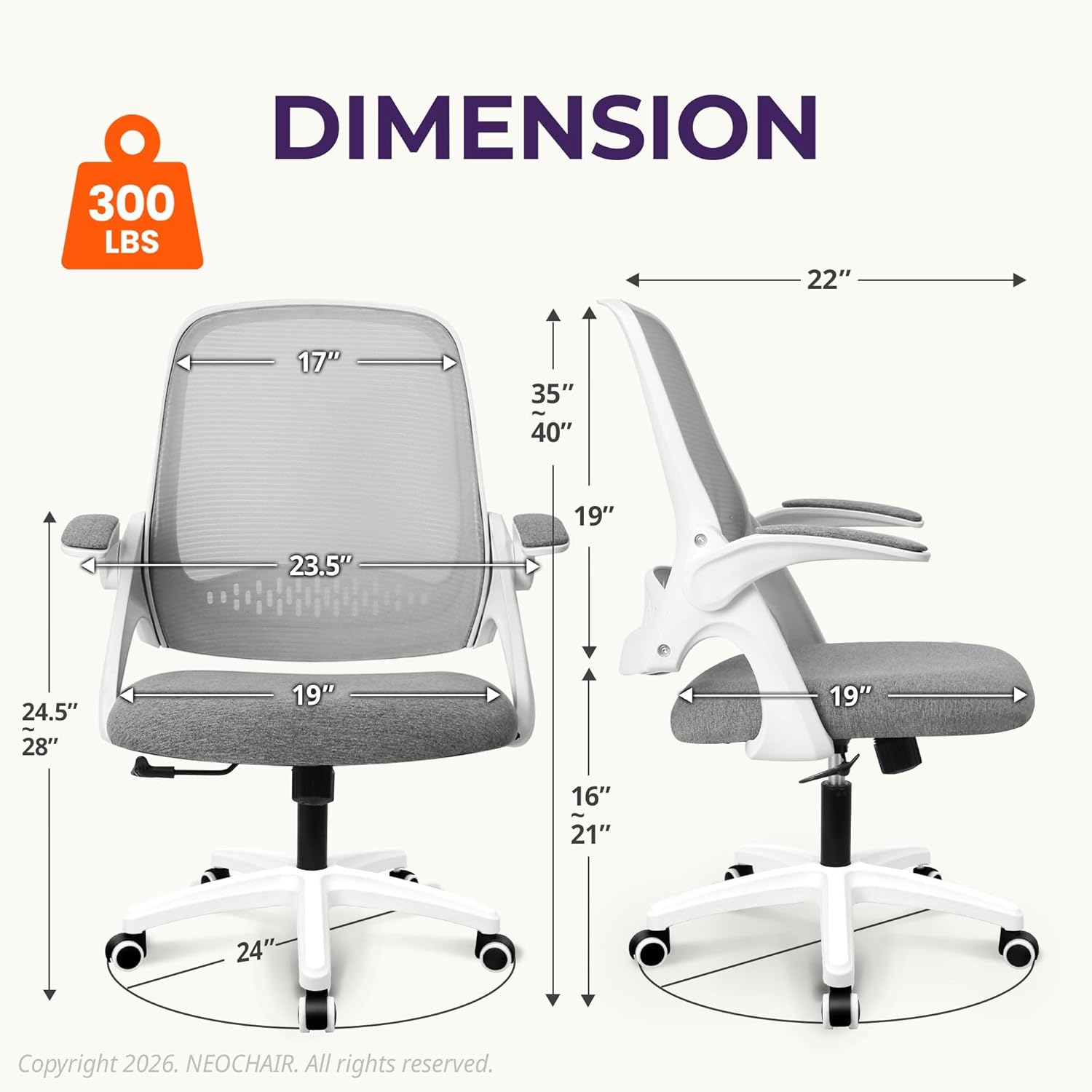 Ergonomische bureaustoel van m - Ergonomic Office Chair recensie en prijs