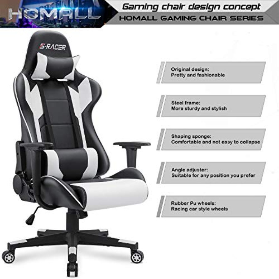 Gaming- en bureaustoel voor ge - Ergonomic Office Chair recensie en prijs