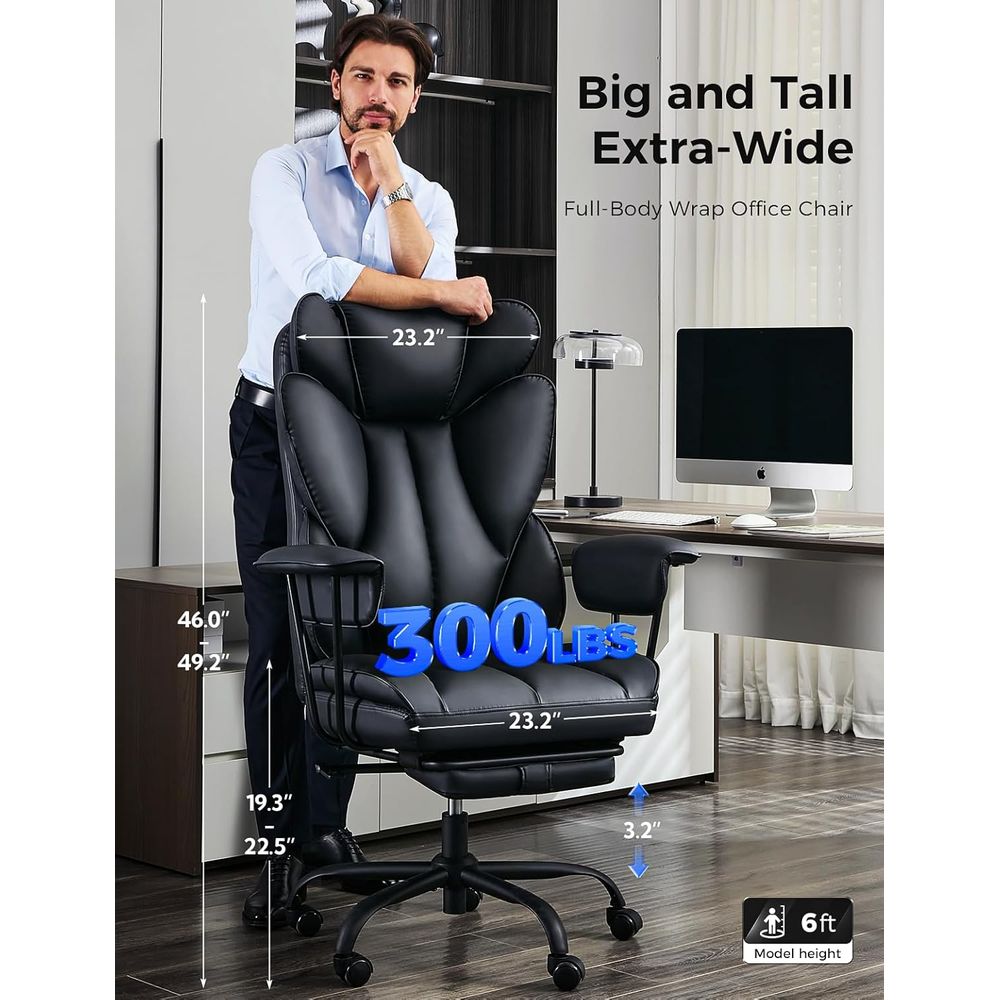 Grote en hoge bureaustoel - br - Ergonomic Office Chair recensie en prijs