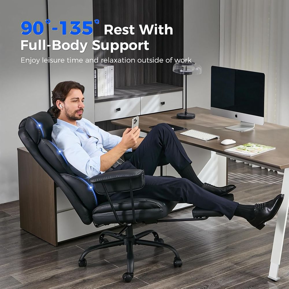 Grote en hoge bureaustoel - br - Ergonomic Office Chair recensie en prijs