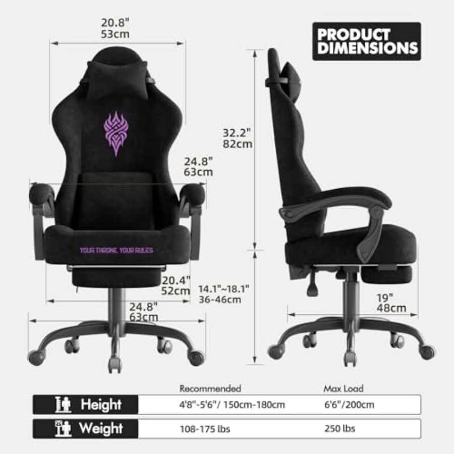 Gamingstoelen voor videogamers - Ergonomic Office Chair recensie en prijs