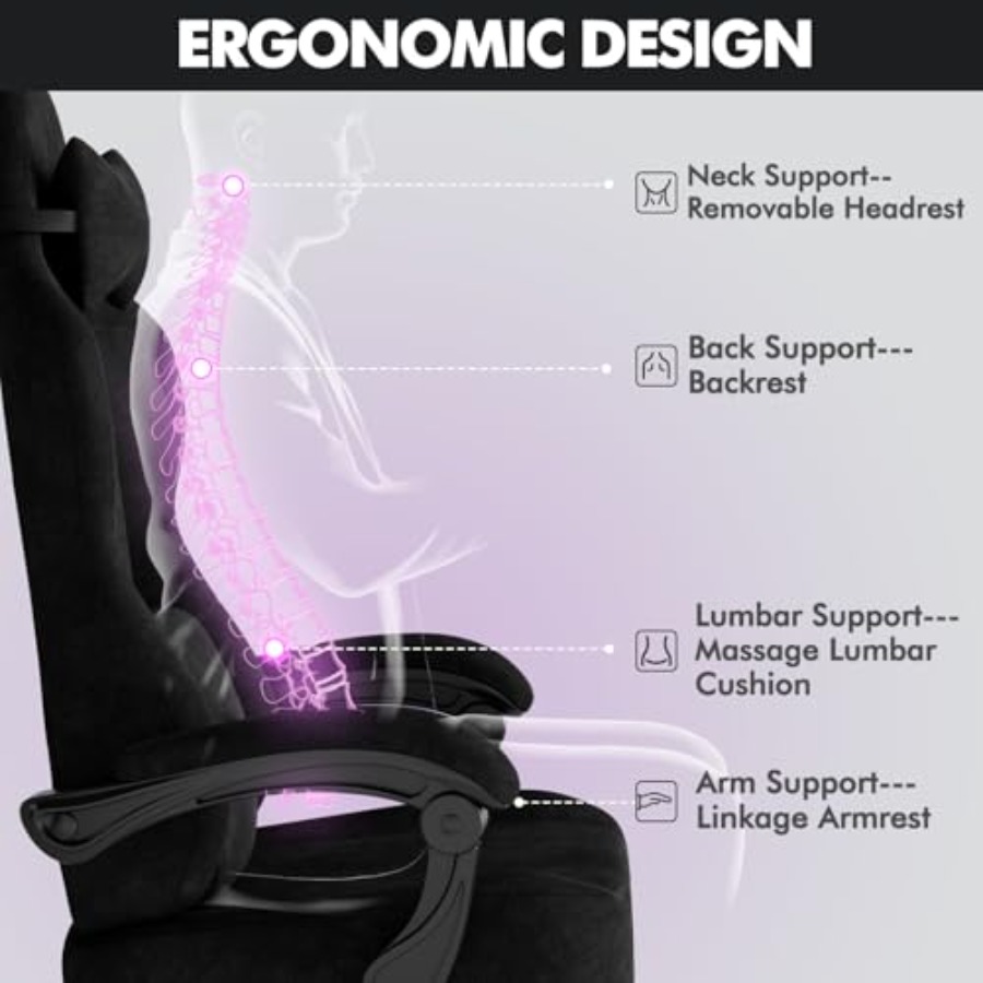 Gamingstoelen voor videogamers - Ergonomic Office Chair recensie en prijs