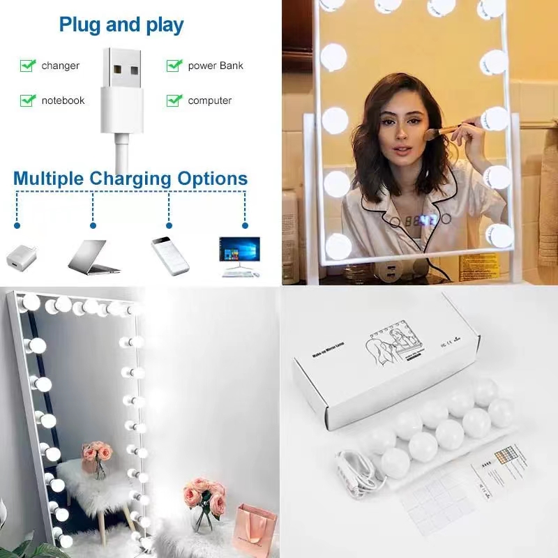 LED-lichtpasta spiegel make-up - Home Office Lamp recensie en prijs
