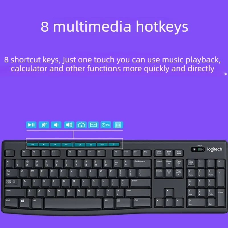 Logitech MK275 draadloos toets - English Home Office recensie en prijs