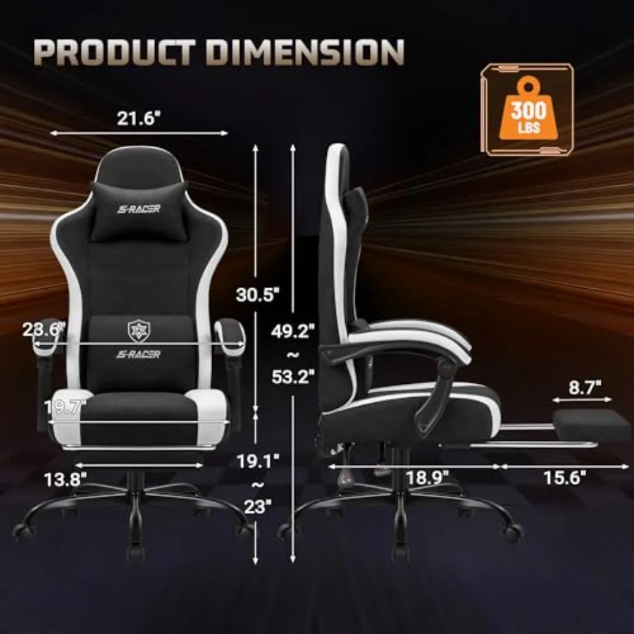 Gamingstoel voor volwassenen m - Ergonomic Office Chair recensie en prijs