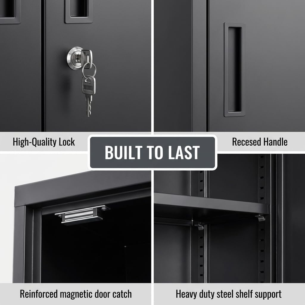 Hoge metalen opbergkast met la - File Cabinet Drawer recensie en prijs