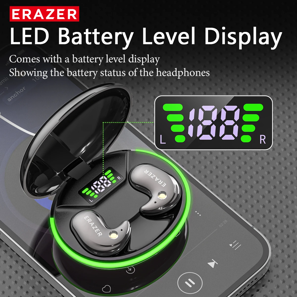 EARZER XF58 In-Ear Bluetooth H - Noise Canceling Headphones recensie en prijs