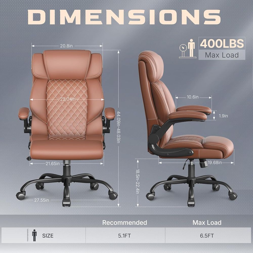 Oice Chair-Executive hoge rugl - Ergonomic Office Chair recensie en prijs