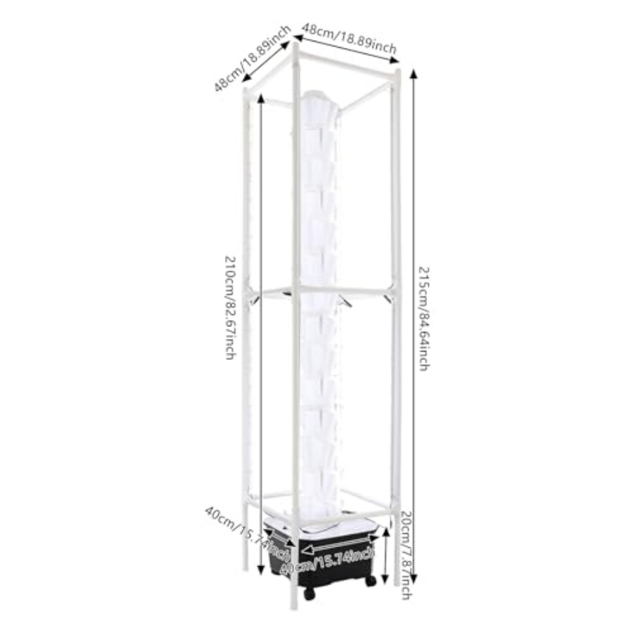 Verticale hydroponische kweekt - Home Office Tim recensie en prijs