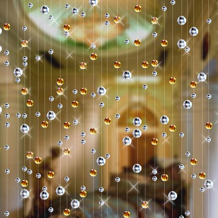 Mode Kristal Glas Kraal Gordij - Home Office Backdrop recensie en prijs