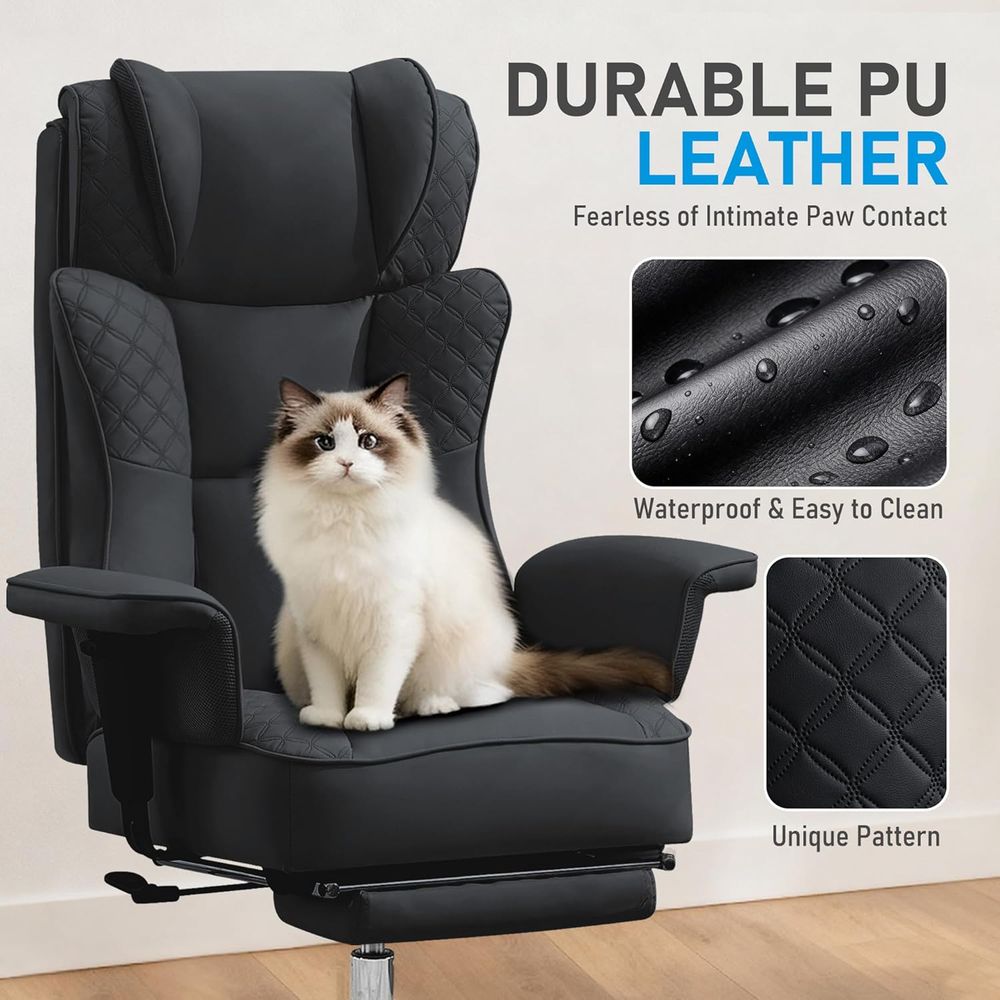 Grote en hoge bureaustoel, erg - Ergonomic Office Chair recensie en prijs