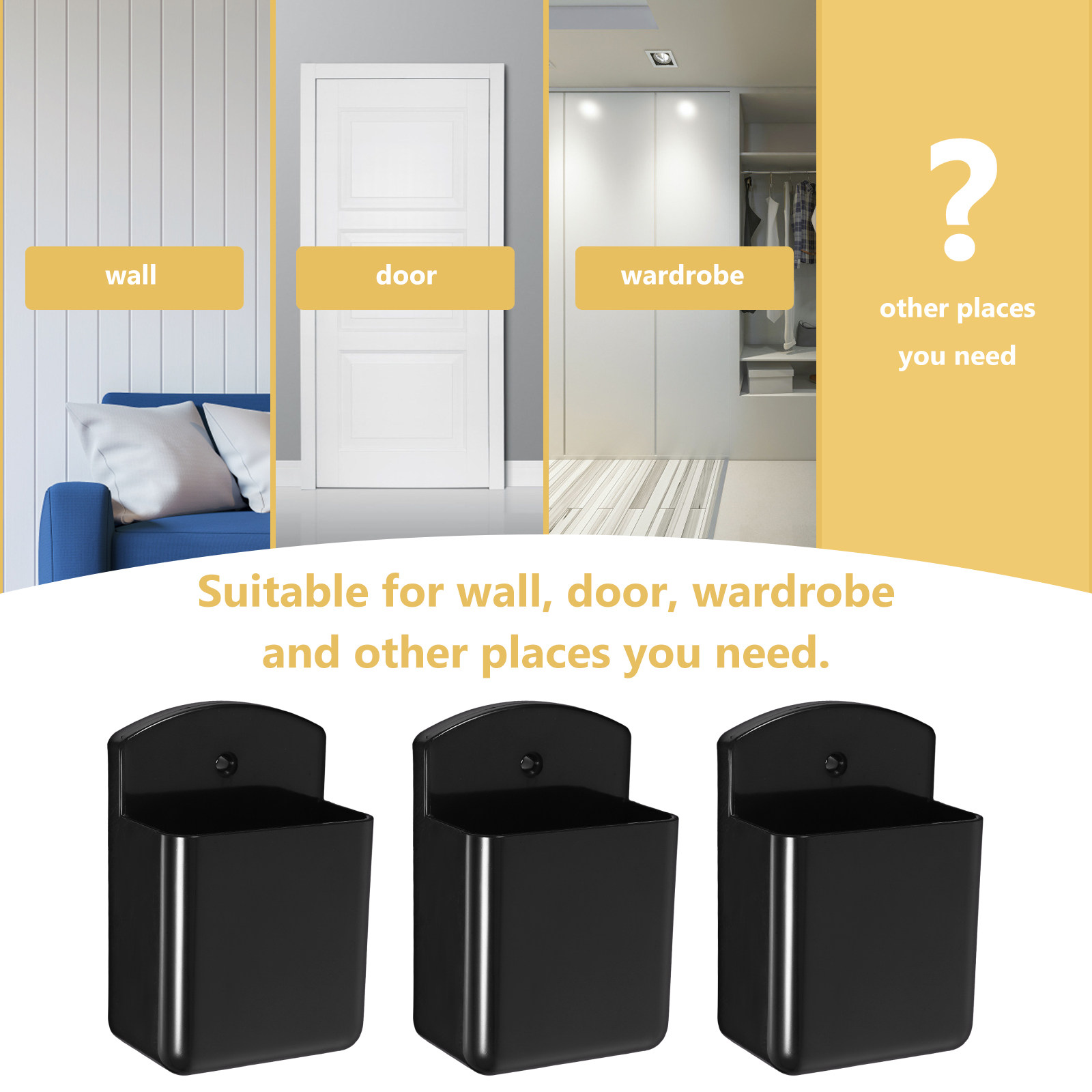 3 sets wandhouders voor afstan - Home Office Box recensie en prijs